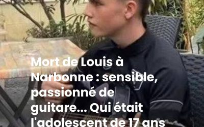 Mort de Louis à Narbonne : sensible, passionné de guitare... Qui était l'adolescent de 17 ans lynché à mort dans un guet-apens ?