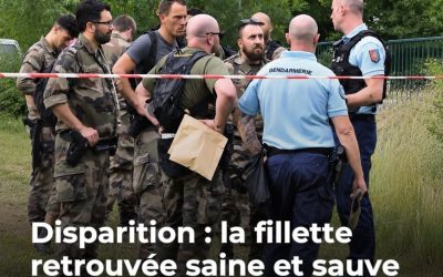 La fillette retrouvée saine et sauve après de longues heures d'angoisse, elle était...Voir plus