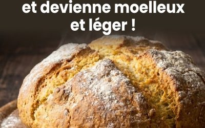 Le secret pour pétrir le pain soda et le rendre ultra-moelleux, léger et bien gonflé 🤩🍞
