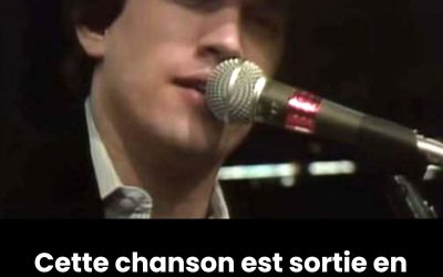 Difficile de croire que ce titre est sorti il y a plus de 40 ans…elle reste l’une des meilleures chansons de l’histoire de la musique ▶️ Ecoutez la chanson dans le premier commentaire
