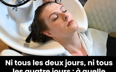 Ni tous les deux jours, ni tous les quatre jours : à quelle fréquence faut-il se laver les cheveux, selon un dermatologue