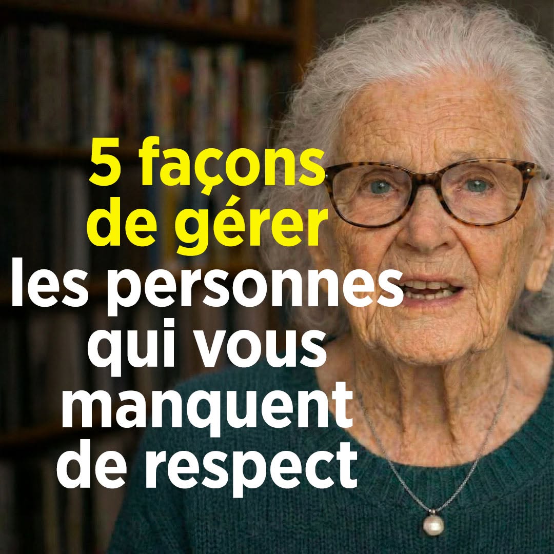 5 façons de gérer les personnes qui vous manquent de respect 🤯🤔… Voir plus