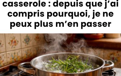 aire chauffer du romarin dans de l’eau bouillante : le geste simple que m’a appris ma grand-mère et qui est aujourd’hui indispensable ⬇