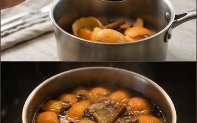 Je le prépare toujours à peu près à la même heure que ma grand-mère me l'a appris. C'est pour ça que je fais bouillir des écorces d'orange avec des clous de girofle. 👉 Je vais tout expliquer dans le premier commentaire.