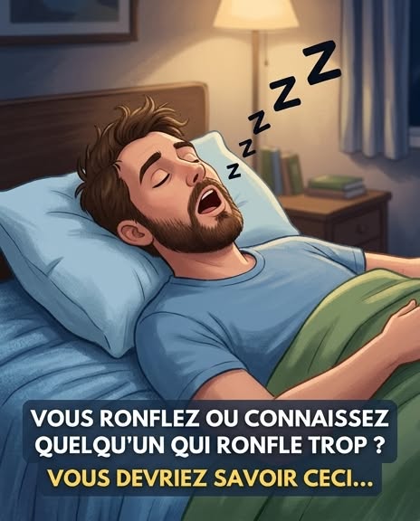 Saviez-vous que ronfler pendant votre sommeil est un symptôme de… Voir plus