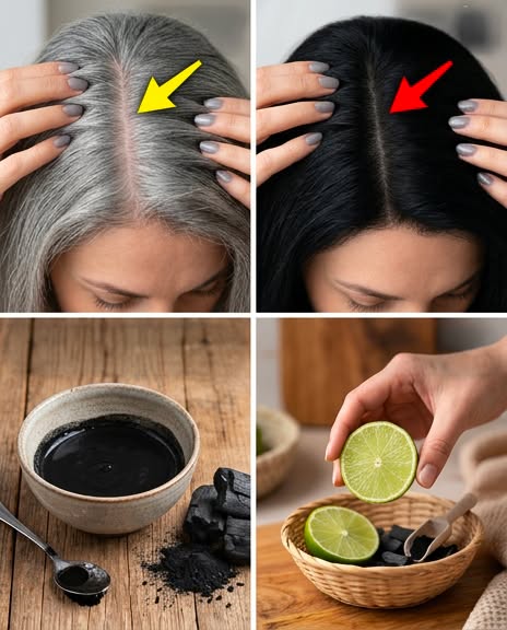 Le secret que les Chinois vous cachent… Cette teinture au charbon ravive les cheveux gris en quelques minutes. À découvrir ! Pour continuer à recevoir mes recettes, il suffit de me le dire… Merci !