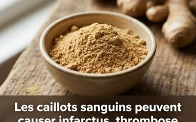Les caillots sanguins peuvent provoquer un infarctus, une thrombose ou un AVC. Voici 7 aliments qui contribuent à fluidifier le sang. Plus de détails dans le premier commentaire.