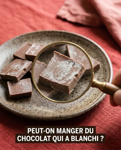Lorsque votre chocolat devient blanc, c’est le signe que..