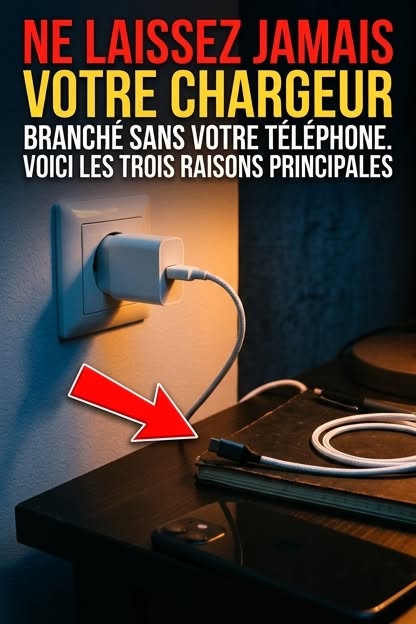 Découvrez dès maintenant pourquoi vous devriez le débrancher immédiatement avant qu'il ne soit trop tard…