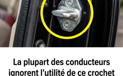 Comment le crochet de portière peut faire plus que simplement maintenir les portières fermées. Découvrez-en plus dans les commentaires. ⬇️