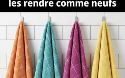 Ni lessive ni dégraissant : l’astuce ultime pour nettoyer les torchons et leur redonner un aspect neuf Commentaires