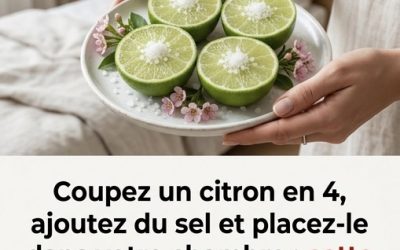 J'ai coupé un citron en quatre morceaux...voir plus