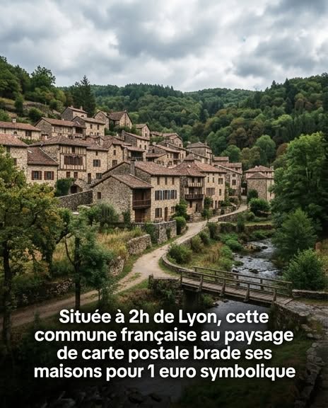Des maisons à 1 € à proximité de Lyon 🌄