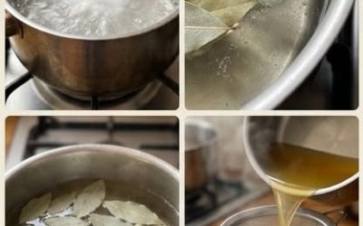 Feuilles de laurier et sel : un mélange qui vaut son pesant d’or ! Ma grand-mère m’a appris à l’utiliser.