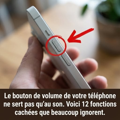 La plupart des gens ne savent pas comment utiliser les boutons de volume de leur téléphone portable. Ils ne servent pas seulement à régler le son… 👉 Plus de détails dans le premier commentaire