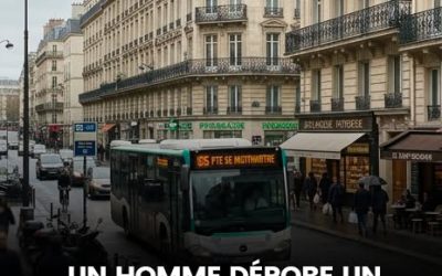 Un homme de 36 ans a profité de la pause d’un chauffeur pour prendre le contrôle d’un bus transportant une dizaine de passagers.  Selon plusieurs médias, il aurait poursuivi la ligne normalement, en effectuant les arrêts habituels et en laissant monter les voyageurs. Il aurait même refusé l’accès à un passager dont le titre de transport était expiré.  La situation a toutefois suscité des inquiétudes lorsque le bus a quitté son itinéraire habituel pour emprunter des rues secon… En voir plus