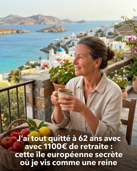 À 62 ans, avec 1 100 € de retraite mensuelle, elle a tout abandonné pour s’installer sur une petite île européenne. Immersion dans sa nouvelle vie.