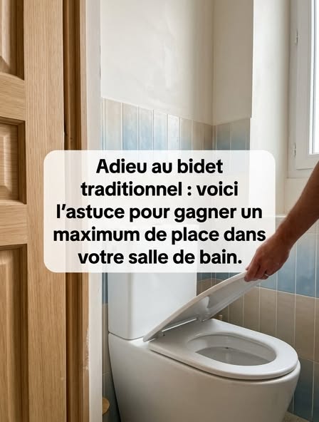 Dites adieu au vieux bidet : il existe aujourd’hui une alternative qui vous fera gagner beaucoup de place dans votre salle de bains. La voici ! Commentaires