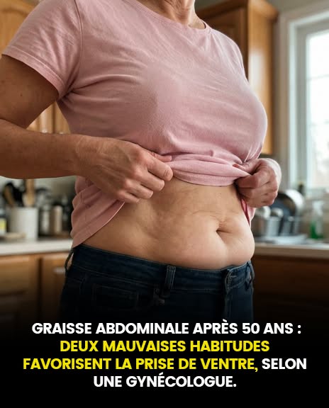 Deux habitudes à éviter après 50 ans pour garder un ventre plat : à connaître absolument ! La suite dans les commentaires
