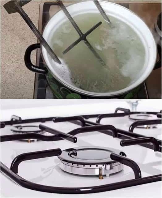 Récurer les grilles encrassées du four est sans doute l'une des pires corvées de la cuisine. Il existe pourtant une méthode redoutable pour dissoudre les graisses brûlées sans passer des heures à frotter. 👇
