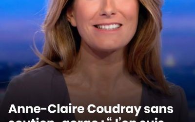 Anne-Claire Coudray sans soutien-gorge à la TV et cela suscite la polémique.