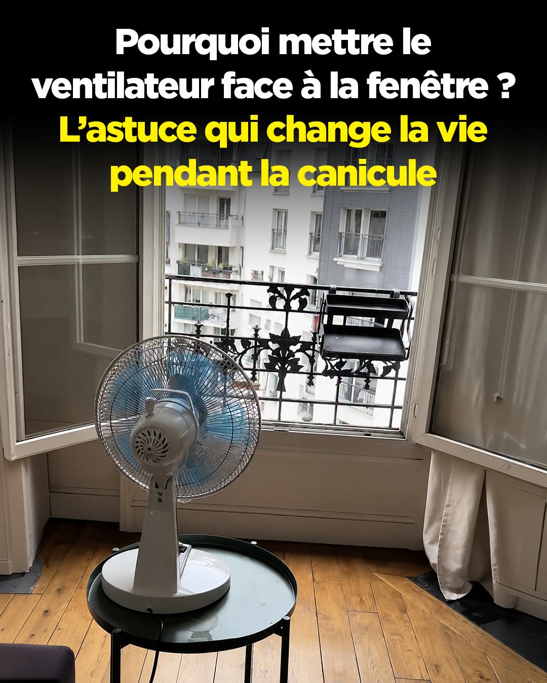 🌡️ Une astuce toute simple pour garder votre intérieur plus frais même pendant les fortes chaleurs.