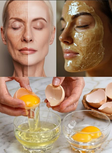 L’astuce de l’œuf qui fait parler d’elle pour conserver une apparence plus jeune, même après 70 ans 🥚✨