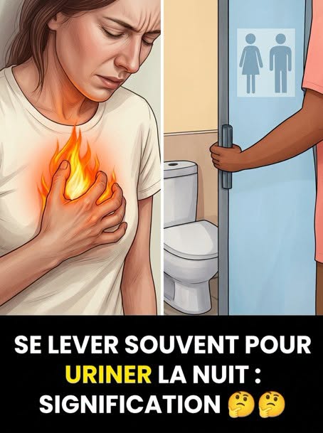 Se lever la nuit pour uriner : quelle en est la cause ?… Voir le 1er commentaire