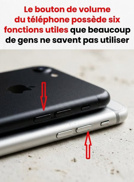 La plupart des utilisateurs ignorent les fonctions cachées des boutons de volume de leur smartphone. 📱👇