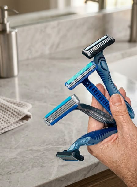 Vous ne jetterez plus jamais vos vieux rasoirs usés après avoir découvert cette incroyable astuce que les fabricants veulent cacher.