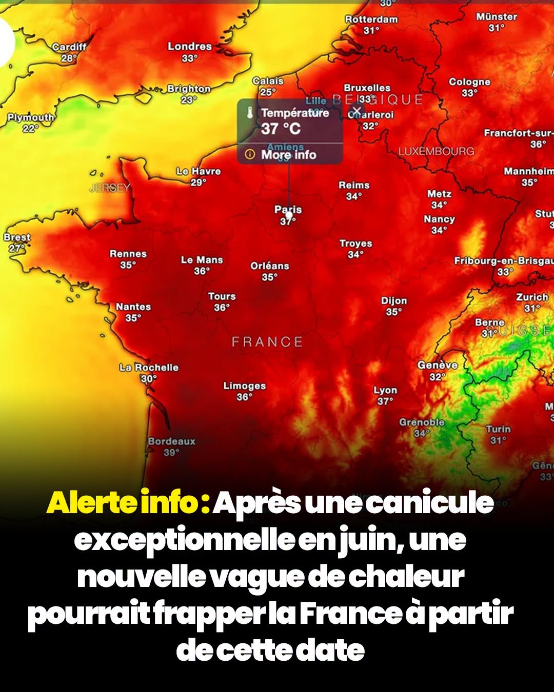 La ministre de la Transition écologique a alerté : « Selon Météo-France, il existe une forte probabilité qu’une nouvelle vague de chaleur extrême s’installe prochainement