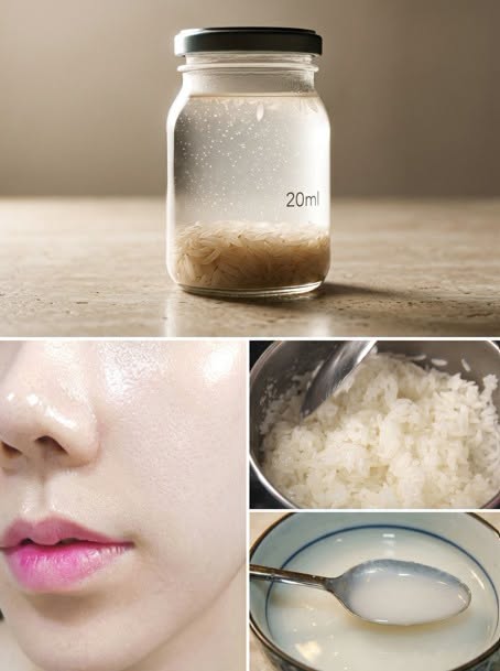 Soin du visage à l'eau de riz : une méthode naturelle appréciée pour prendre soin de sa peau. Article complet 👇