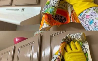 Comment redonner de l’éclat à des armoires de cuisine sales et ternies ? Découvrez l’astuce dans le premier commentaire 👇👇👇