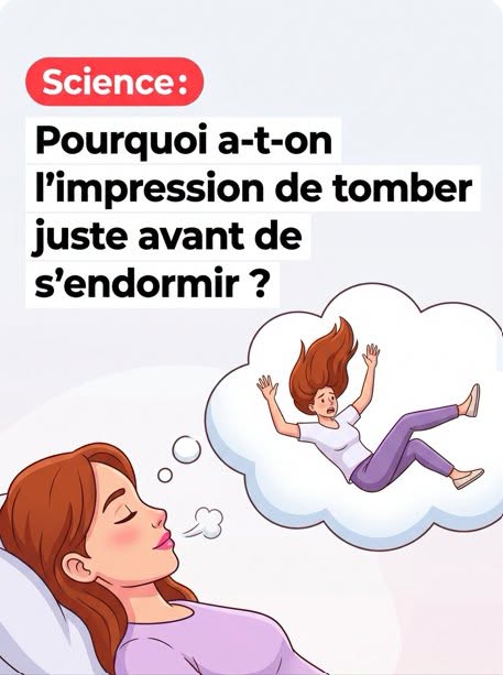 Avez-vous déjà eu l’impression de tomber en vous endormant ? 🌌 Découvrez ce phénomène étonnant qui touche près de 70 % des personnes et ce qu’il révèle vraiment !
