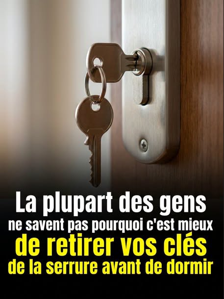Astuces simples et efficaces pour renforcer la sécurité de votre porte pendant la nuit.
