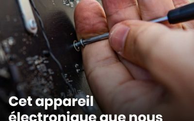 Cet appareil électronique que nous jetons tous renferme 450 mg d’or 22 carats… et personne ne s’en doute