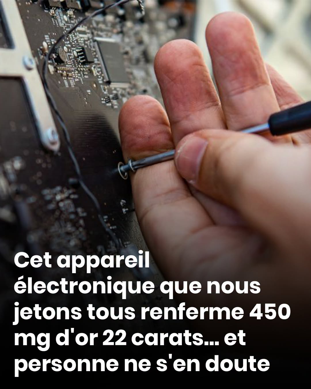 Vos vieux gadgets contiennent un trésor que beaucoup ignorent 💡Lire la suite.