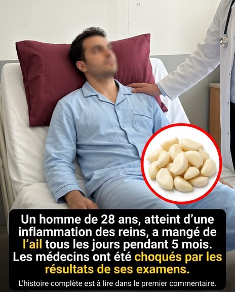 Il a consommé de l’ail chaque jour pendant cinq mois… Les changements observés ont suscité l’intérêt de ses médecins. 😳