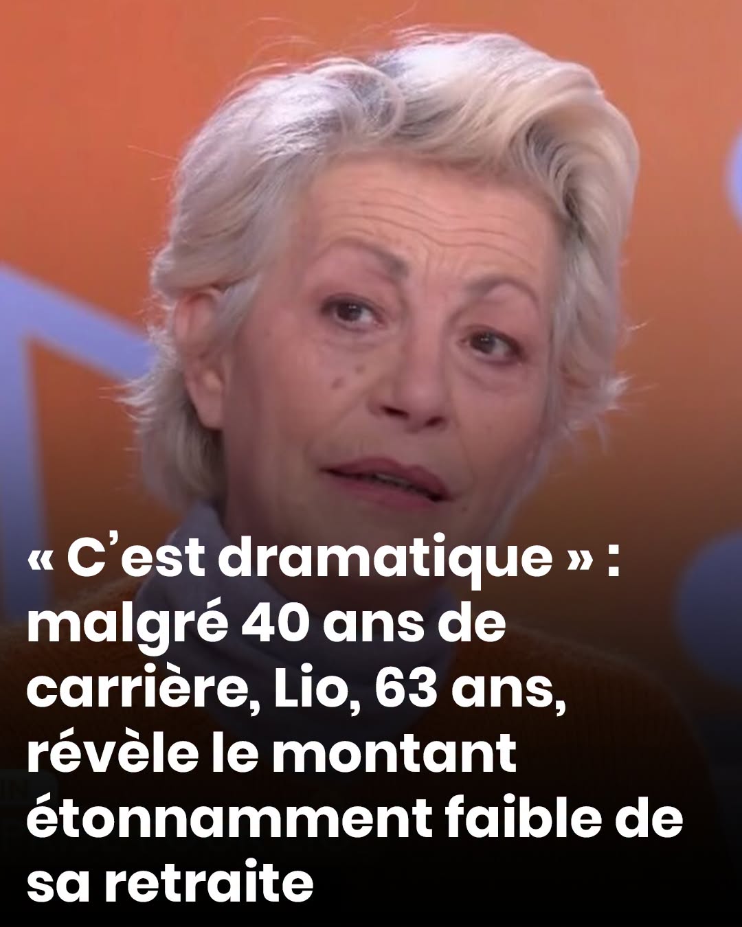 À 63 ans, la chanteuse Lio a révélé percevoir une retraite particulièrement modeste, malgré plus de 40 ans de carrière dans la musique. Lire la suite.