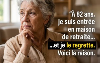 Pourquoi je regrette d'avoir déménagé dans une maison de retraite. 6 vérités difficiles que vous devez savoir ! voir le 1er commentaire Commentaires