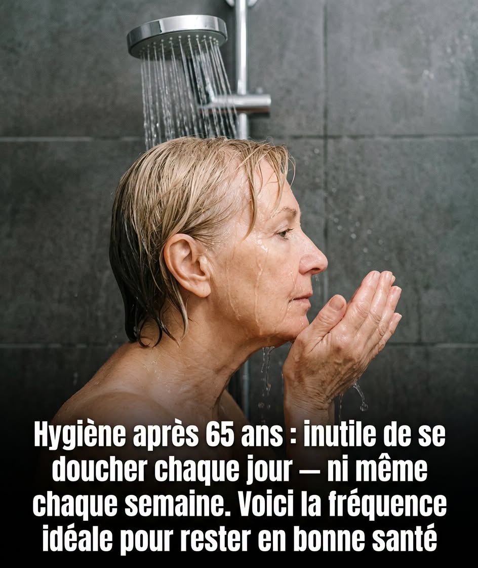Hygiène après 65 ans : faut-il vraiment se doucher tous les jours ? Voici les recommandations pour adapter sa routine tout en préservant sa santé.