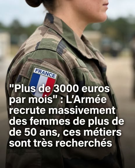 Et si votre prochain grand défi professionnel portait l'uniforme ? Pas celui qu'on imagine forcément, mais celui d'une institution qui se réinvente profondément. L'Armée française ne cherche plus uniquement des jeunes recrues. Elle cible aujourd'hui des femmes expérimentées, avec du vécu, du savoir-faire et une vraie maturité professionnelle. Et les salaires proposés ont de quoi faire réfléchir sérieusement. Voici ce qu'il faut savoir