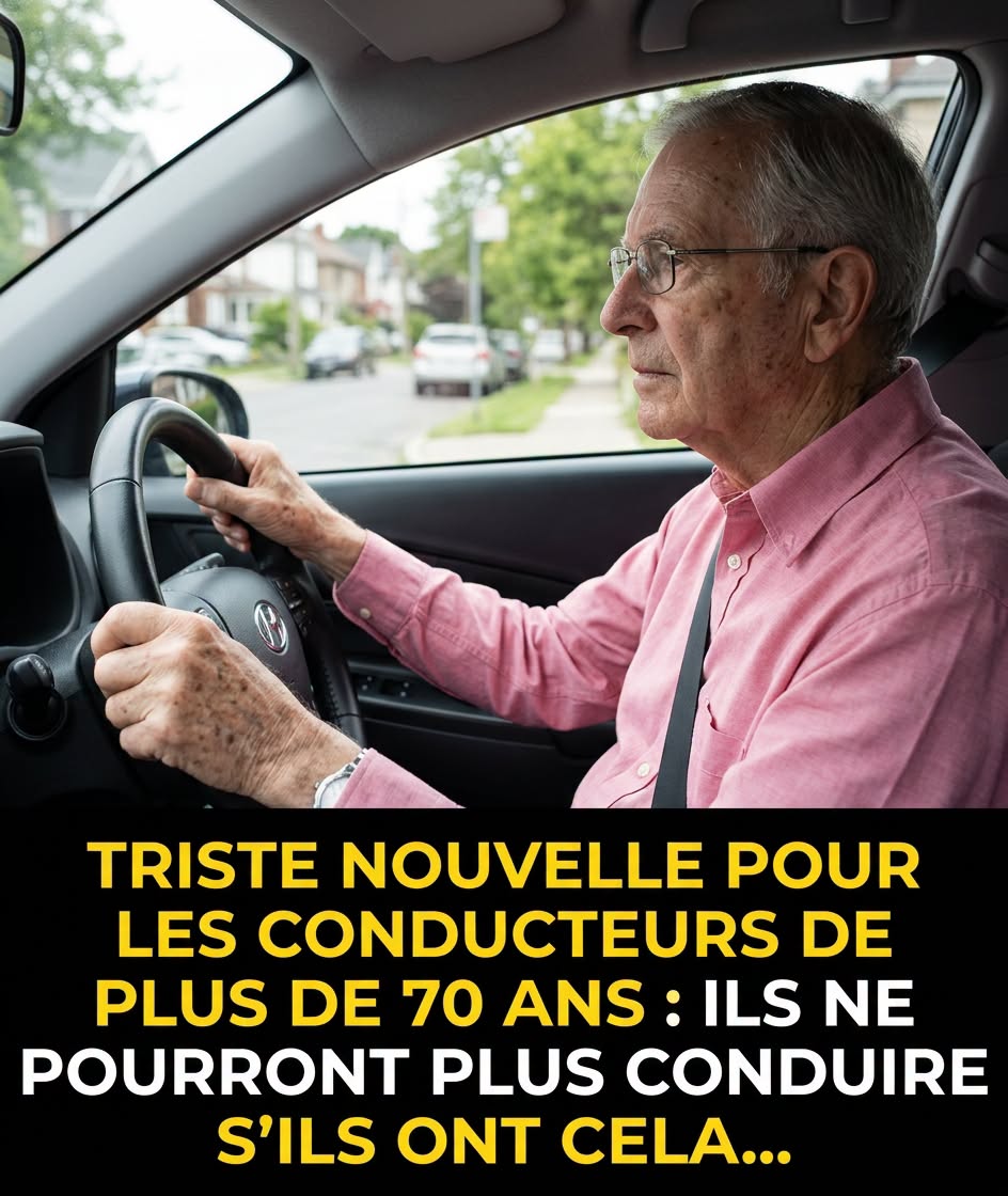 Conducteurs de plus de 70 ans : ces signes parfois discrets qui peuvent indiquer qu'il est temps de réévaluer sa conduite. 🚗🛑