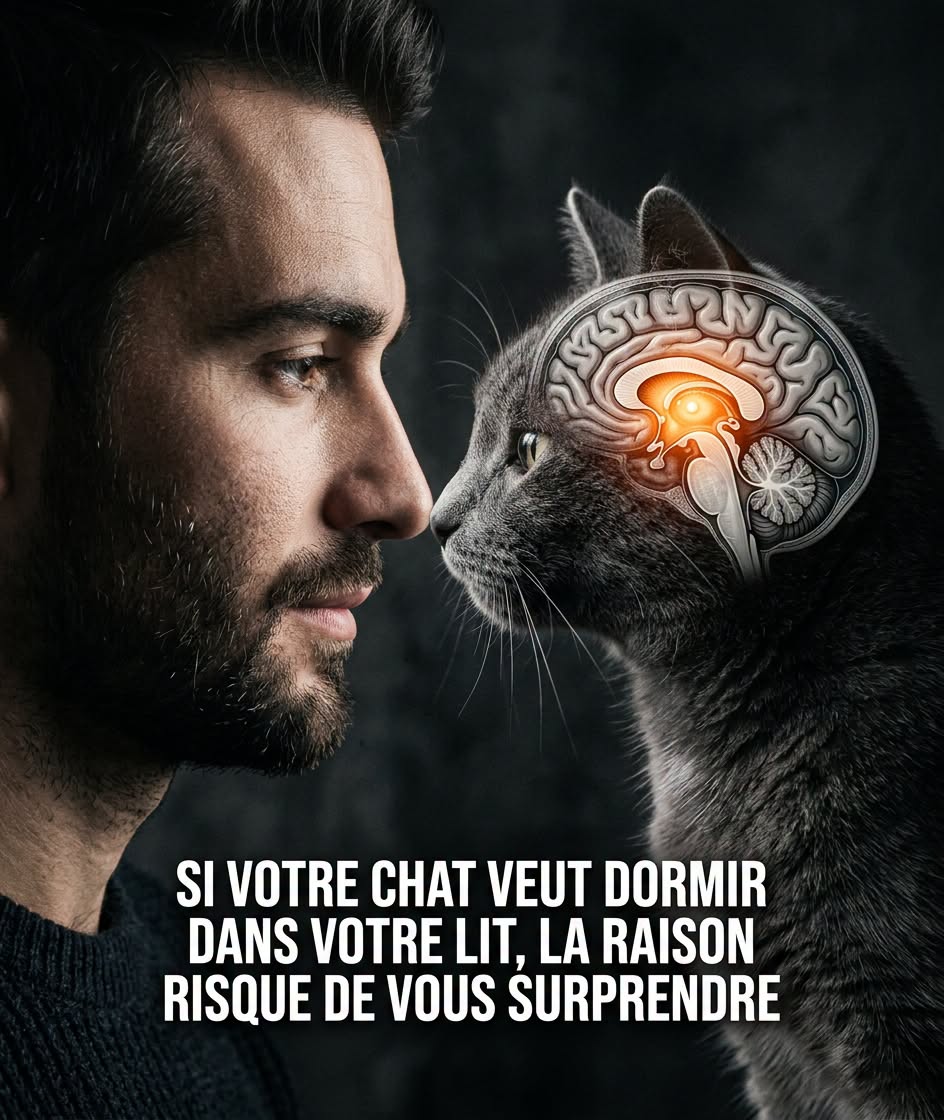 Si votre chat dort sur votre lit, ce comportement pourrait avoir une explication que vous ne connaissez peut-être pas. 👇