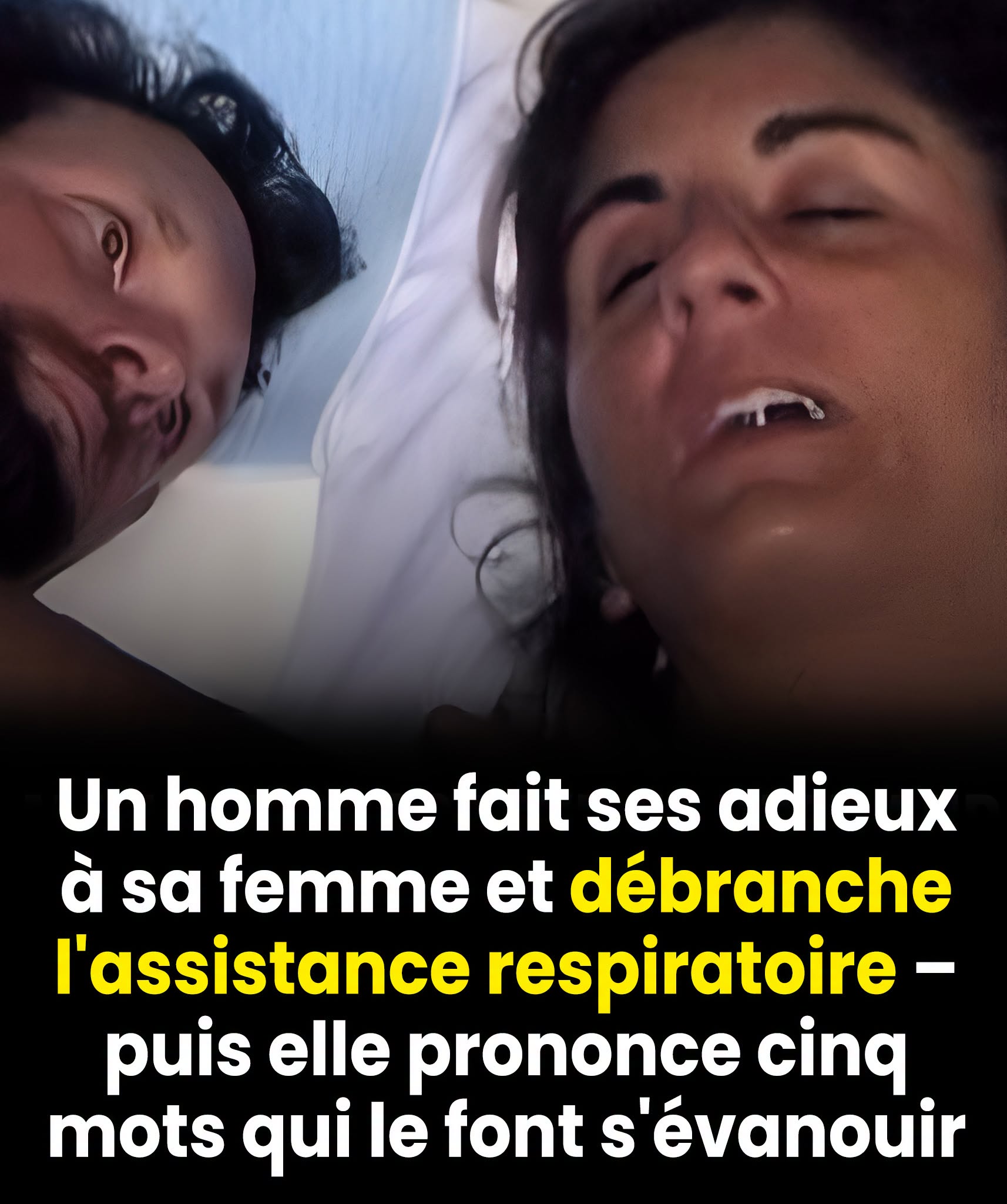 Il a dit adieu pour toujours… mais ce qu'elle a dit ensuite a glacé tout le monde 😳👇