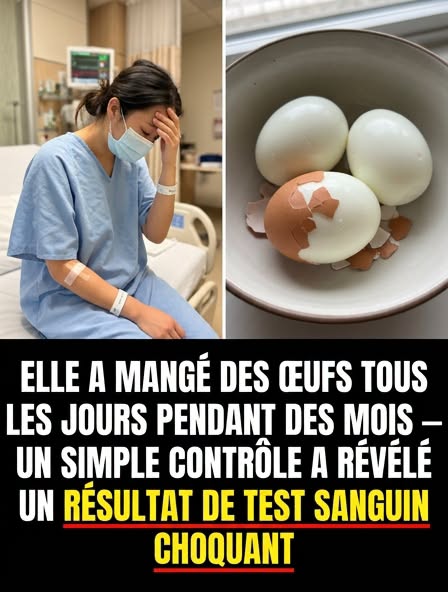 En cherchant à perdre du poids, elle a mangé des œufs à chaque repas pendant 5 mois. Son bilan de santé a laissé les médecins bouche bée