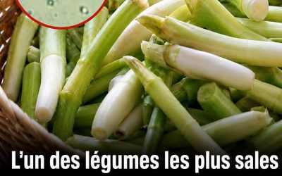 Le légume qui est le plus susceptible de contenir des parasites est aussi l'un de ceux que beaucoup de gens adorent manger cru