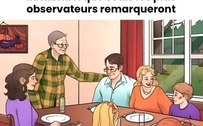 Cette photo est celle d'une famille heureuse, mais elle comporte un détail inhabituel que seuls les plus observateurs remarqueront... Voir en 1er commentaire