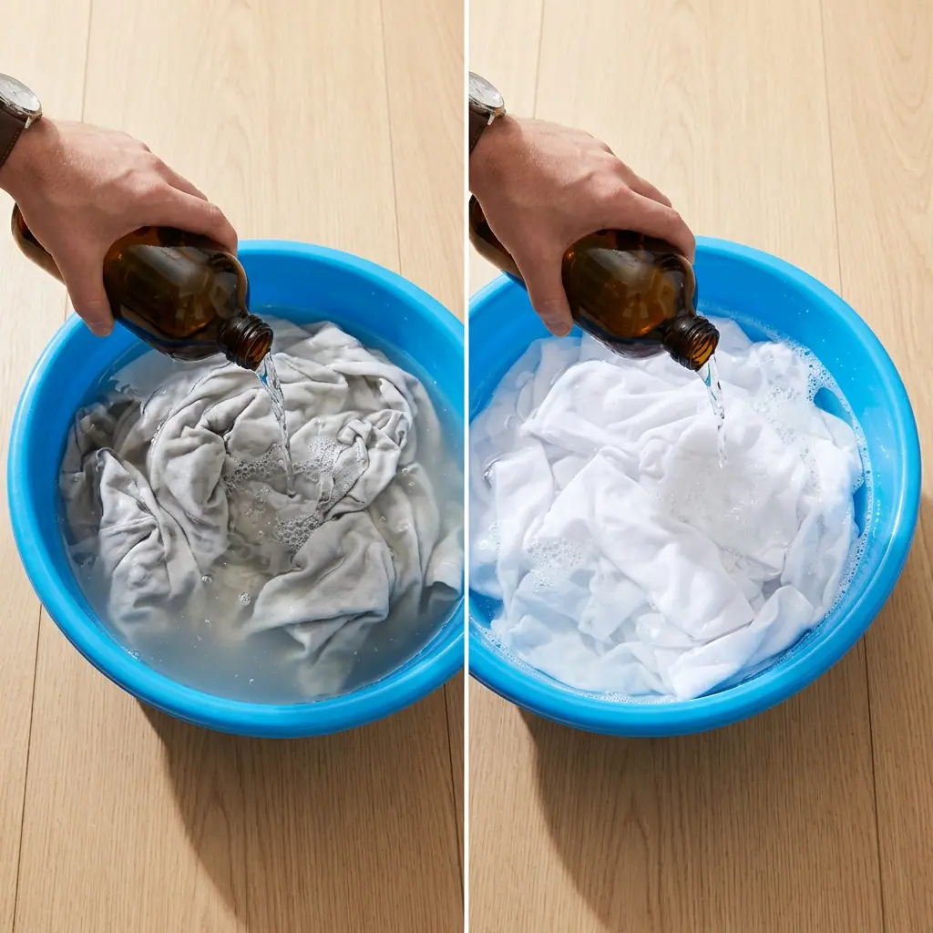 Voici une astuce simple pour blanchir le linge sans utiliser d’eau de javel 👇