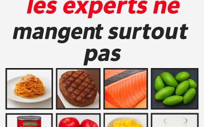 Voici 8 aliments que les experts ne mangent surtout pas